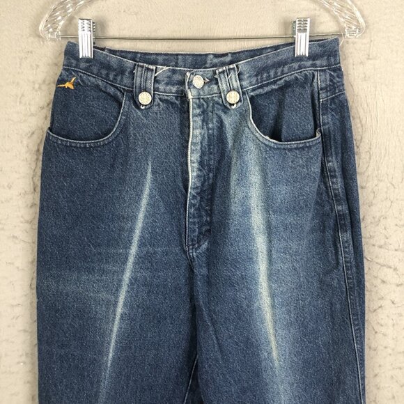 Vintage Jewells Classic Bottoms Jeans Juniors 11 Blue  Faded Bareback Riding - Picture 2 of 16